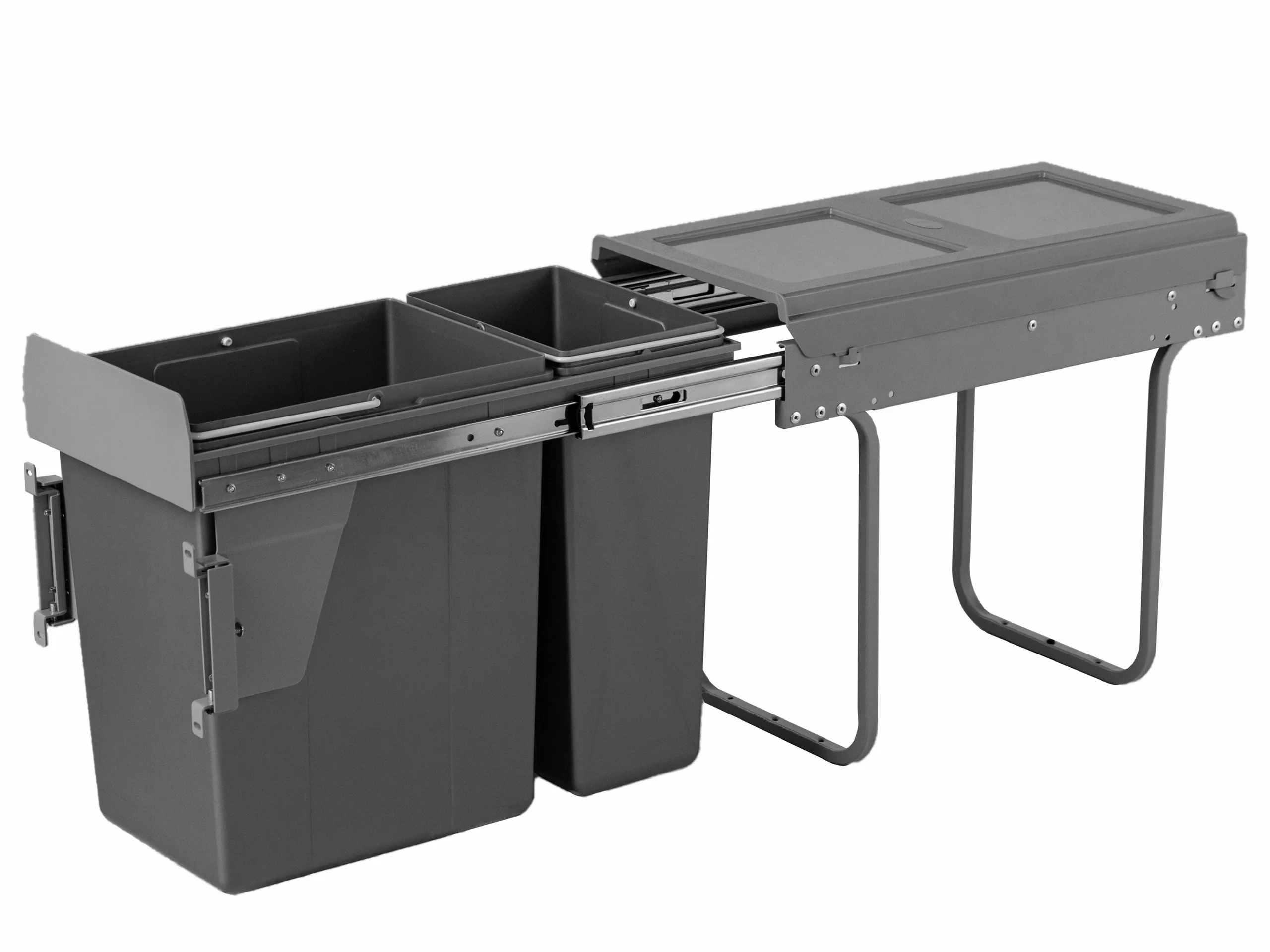 Thùng Rác Đôi Gắn Cánh